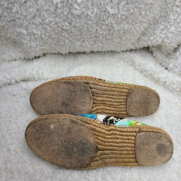 Dolce & Gabbana Multi Pattern Multi Color Brocade Canvas Espadrilles sz 39 - Picture 7 of 7